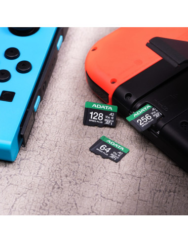 Adata Speed Plus Microsdxc 256 Gb Class 3 Uhs-I/U3 A2 V30