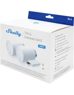 Shelly Blu Trv Głowice Termostatyczne Biały 2