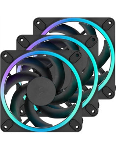 Fractal Design Momentum 12 Rgb Obudowa Komputera Wentylator 12 Cm Czarny 3 Szt. 2