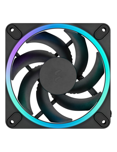Fractal Design Momentum 12 Rgb Obudowa Komputera Wentylator 12 Cm Czarny 3 Szt.