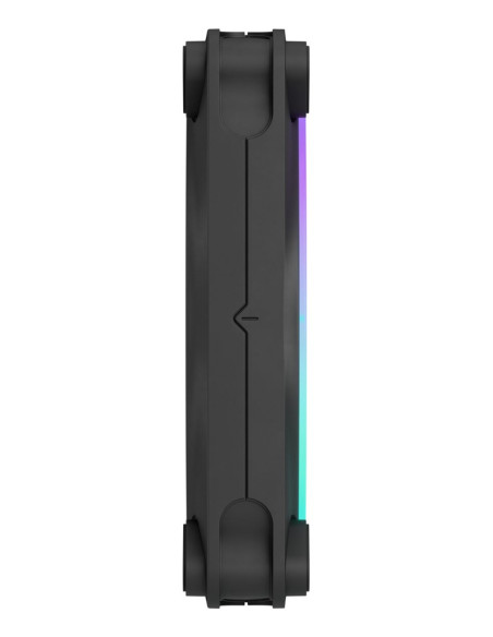 Fractal Design Momentum 12 Rgb Obudowa Komputera Wentylator 12 Cm Czarny 3 Szt.