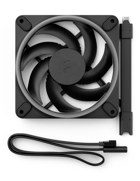 Fractal Design Momentum 12 Rgb Obudowa Komputera Wentylator 12 Cm Czarny 3 Szt.