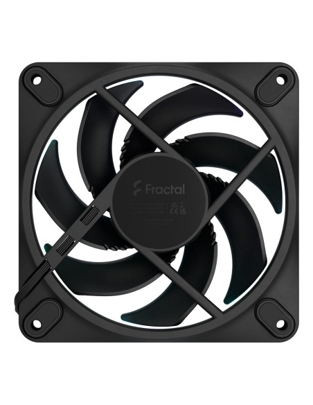 Fractal Design Momentum 12 Rgb Obudowa Komputera Wentylator 12 Cm Czarny 3 Szt.