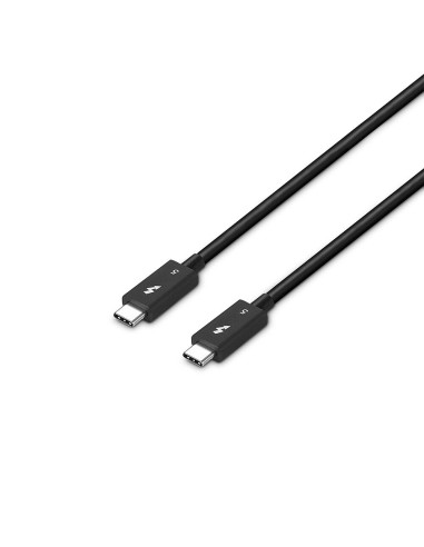 Lindy 31130 Kabel Thunderbolt 1 M 80 Gbit/S Czarny