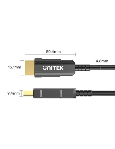 Unitek C11072Bk-50M Kabel Hdmi Hdmi Typu A (Standard) Czarny