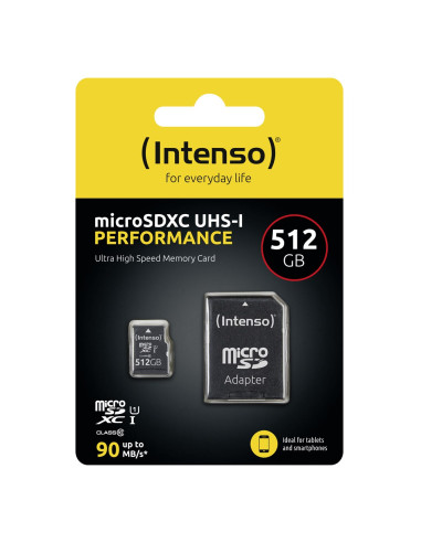 Intenso Microsd 512Gb Uhs-I Perf Cl10| Performance Klasa 10