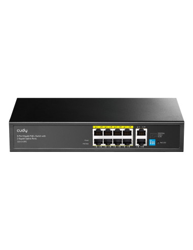Switch Cudy Gs1010Pe 8-Port Gigabit Poe+ 120W 2Xgbe Uplink