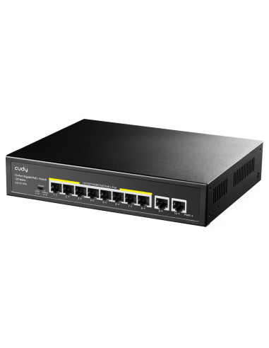 Switch Cudy Gs1010Pe 8-Port Gigabit Poe+ 120W 2Xgbe Uplink