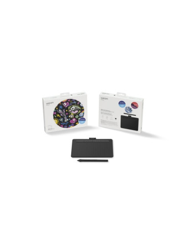 Wacom Intuos S Tablet Graficzny Czarny 2540 Lpi 152 X 95 Mm Usb