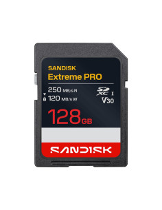 Sandisk Extreme Pro Sd Uhs-I 128Gb Sd 250Mb/S(R) / 120Mb/S(W)