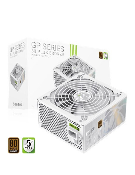 Gamemax Psu | Gp 650B Wh | 650 W | Bronze | White | Non-Modular