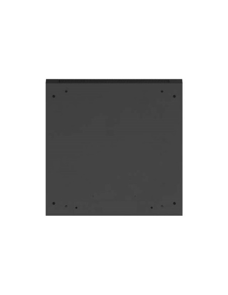 Lanberg Szafa Instalacyjna Rack Wisząca 19" 4U 600X600 Czarna Drzwi Perforowane (Flat Pack)