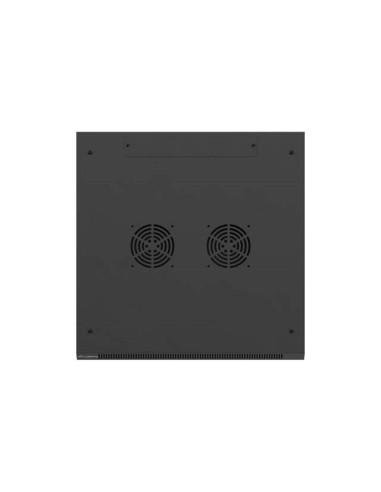 Lanberg Szafa Instalacyjna Rack Wisząca 19" 4U 600X600 Czarna Drzwi Perforowane (Flat Pack)