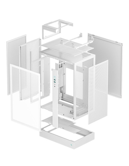 Deepcool Ch170 Plus Wh Tower Biały