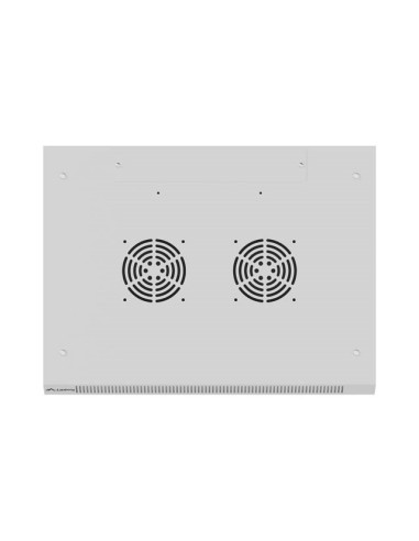 Lanberg Szafa Instalacyjna Rack Wisząca 19" 4U 600X450 Szara Drzwi Metalowe (Flat Pack)