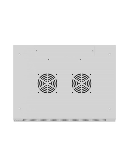 Lanberg Szafa Instalacyjna Rack Wisząca 19" 4U 600X450 Szara Drzwi Metalowe (Flat Pack)