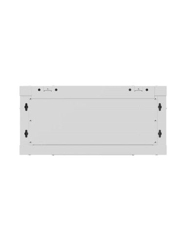 Lanberg Szafa Instalacyjna Rack Wisząca 19" 4U 600X450 Szara Drzwi Metalowe (Flat Pack)
