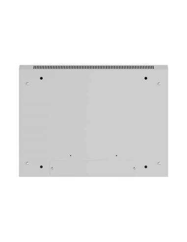 Lanberg Szafa Instalacyjna Rack Wisząca 19" 4U 600X450 Szara Drzwi Metalowe (Flat Pack)