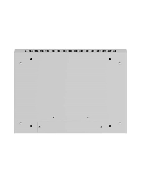 Lanberg Szafa Instalacyjna Rack Wisząca 19" 4U 600X450 Szara Drzwi Metalowe (Flat Pack)