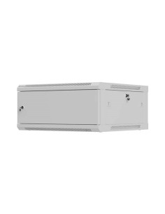 Lanberg Szafa Instalacyjna Rack Wisząca 19" 4U 600X600 Szara Drzwi Metalowe (Flat Pack) 2