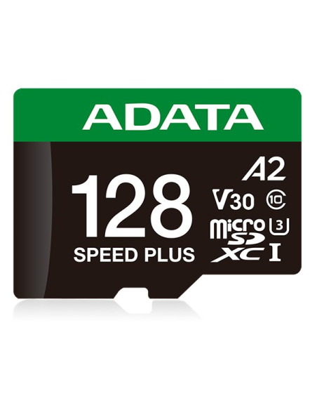 Adata Speed Plus Microsdxc 128 Gb Class 3 Uhs-I/U3 A2 V30