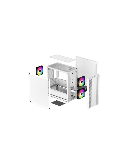 Deepcool Cc360 Wh Argb Mini Tower Biały