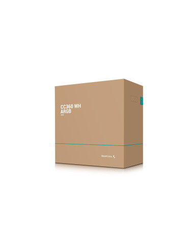 Deepcool Cc360 Wh Argb Mini Tower Biały