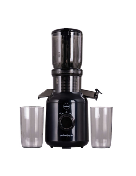 Eldom Wyciskarka Wolnoobrotowa Pj350 250 W Czarna Dwa Filtry Nowej Generacji Heavy Press