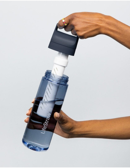Lifestraw Go Series Codzienne Użytkowanie 650 Ml Plastik Wiśnia (Owoc), Różowy, Przezroczysty