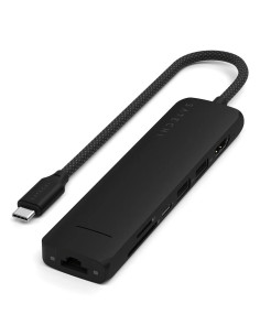 Satechi St-P7Sk Huby I Koncentratory Usb Type-C 10000 Mbit/S Czarny