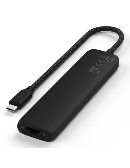 Satechi St-P7Sk Huby I Koncentratory Usb Type-C 10000 Mbit/S Czarny