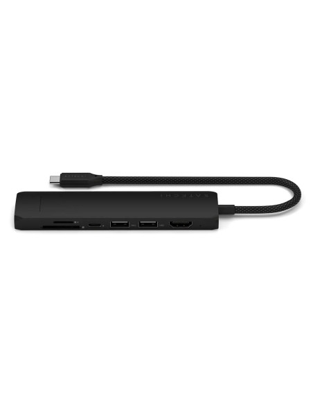 Satechi St-P7Sk Huby I Koncentratory Usb Type-C 10000 Mbit/S Czarny