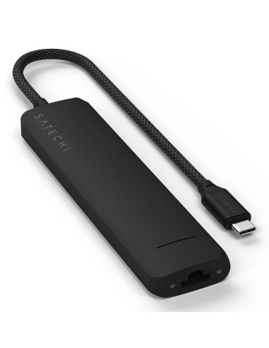 Satechi St-P7Sk Huby I Koncentratory Usb Type-C 10000 Mbit/S Czarny