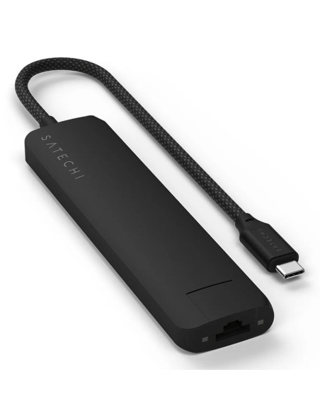 Satechi St-P7Sk Huby I Koncentratory Usb Type-C 10000 Mbit/S Czarny