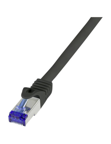 Logilink C6A143S Kabel Sieciowy Czarny 50 M Cat6A S/Ftp (S-Stp)
