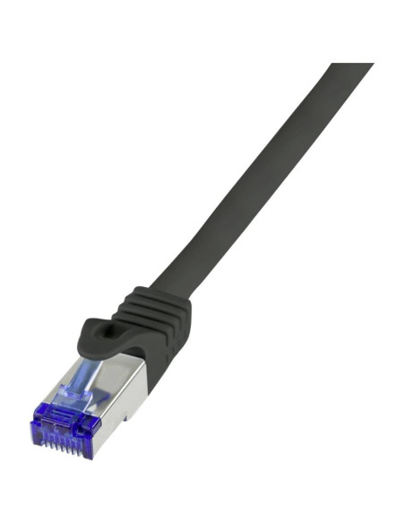 Logilink C6A143S Kabel Sieciowy Czarny 50 M Cat6A S/Ftp (S-Stp)