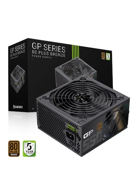 Gamemax Psu | Gp 550B | 550 W | Bronze | Non-Modular