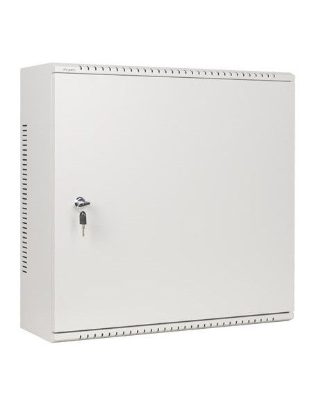Lanberg Szafa Instalacyjna Rack Wisząca 19" 6U+3U 540X200 Niskoprofilowa Szara (Złożona)