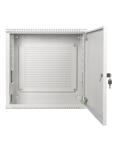 Lanberg Szafa Instalacyjna Rack Wisząca 19" 6U+3U 540X200 Niskoprofilowa Szara (Złożona)