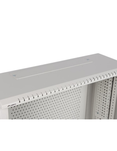 Lanberg Szafa Instalacyjna Rack Wisząca 19" 6U+3U 540X200 Niskoprofilowa Szara (Złożona)