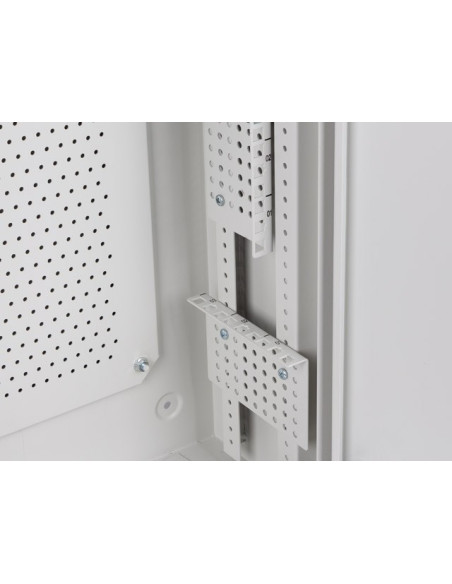 Lanberg Szafa Instalacyjna Rack Wisząca 19" 6U+3U 540X200 Niskoprofilowa Szara (Złożona)