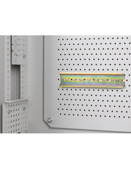 Lanberg Szafa Instalacyjna Rack Wisząca 19" 6U+3U 540X200 Niskoprofilowa Szara (Złożona)