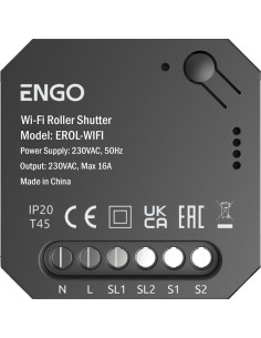 Engo Controls Erol-Wifi - Sterownik Rolet Wi-Fi Do Systemu Engo Smart Podtynkowy