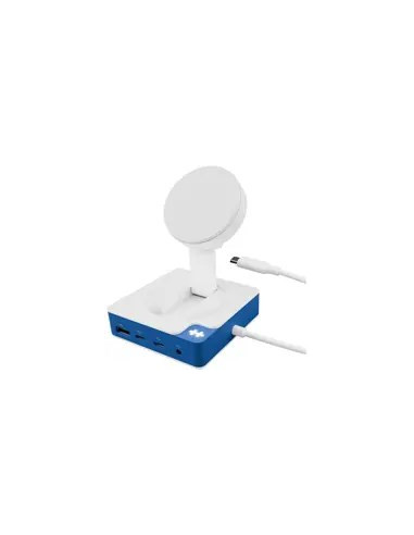 Koncentrator Hyper Hyperdrive Flex Magcharge Usb-C, Biały/Niebieski