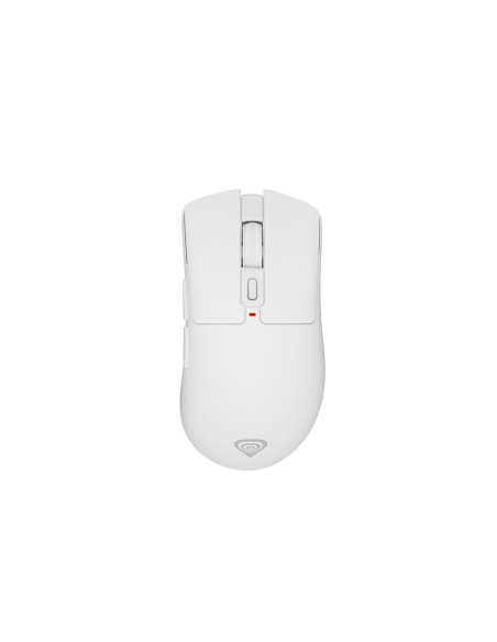 Mysz Dla Graczy Genesis Zircon 880 Bezprzewodowa 12000Dpi Biała Gamingowa