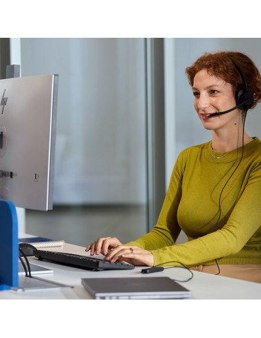 Słuchawki Przewodowe Hp Poly Mission 415 Monaural Usb Wired Headset