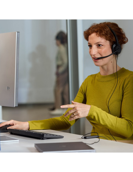 Słuchawki Przewodowe Hp Poly Mission 415 Monaural Usb Wired Headset