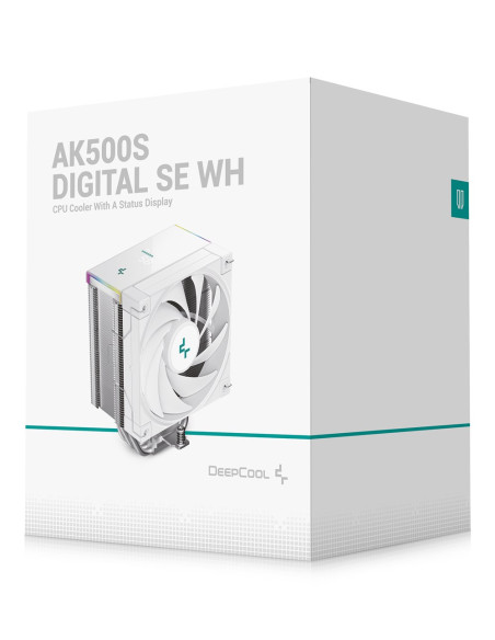 Deepcool Ak500S Digital Se Wh Procesor Chłodnica Powietrza 12 Cm Biały 1 Szt.