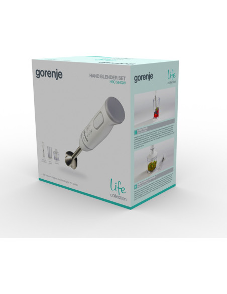 Gorenje Hbc564Qw 0,5 L Blender Immersyjny 500 W Biały
