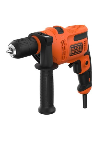 Black & Decker Beh200K-Qs Wiertło 2900 Rpm Zamek Centralny 1,67 Kg Czarny, Pomarańczowy